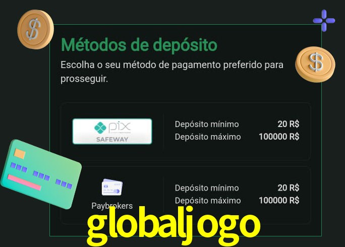 O cassino globaljogo oferece uma grande variedade de métodos de pagamento